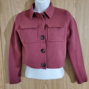 Sezane Betty Rosewood Cardigan *shrunken*